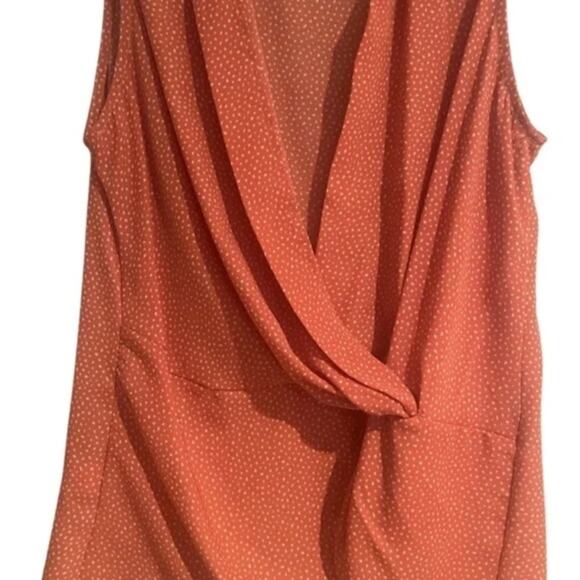 Promesa Polka Dotted Wrap Blouse - Picture 3 of 5
